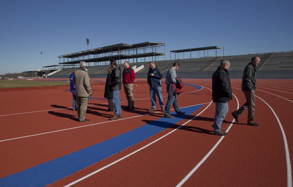 New KU track at Rock Chalk Park honored with distinct label News